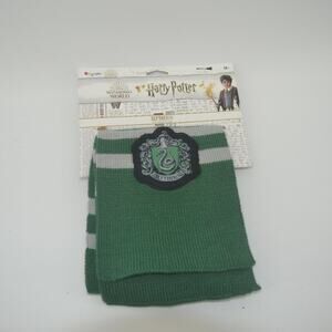 Harry Potter Wizard Scarf Disguise Wizarding World Slytherin Green Grey Stripe